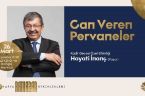 Yazar Hayati İnanç Sakarya’da sanat dostlarıyla buluşuyor