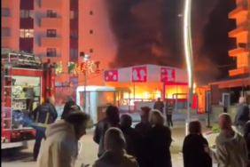 Yalova’da lunaparkta yangın