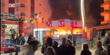 Yalova’da lunaparkta yangın