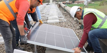GES projesinde çalışmalar başladı: Yılda 4 buçuk milyon TL tasarruf sağlanacak