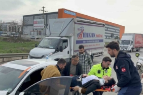 Tekirdağ’da 4 araç birbirine girdi: 1 yaralı