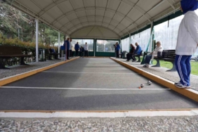 Huzurevi sakinleri Spor Festivali’nde gençlere taş çıkartmaya hazırlanıyor