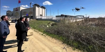 İpsala’da sivrisineklerle ’dronlu’ mücadele