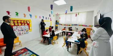 Kaymakam Enver Özderin’den Fetih 4-6 Yaş Kur’an Kursu’na Ziyaret