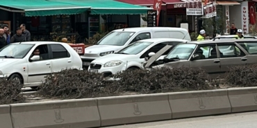 Bilecik’te zincirleme trafik kazası; 1 yaralı