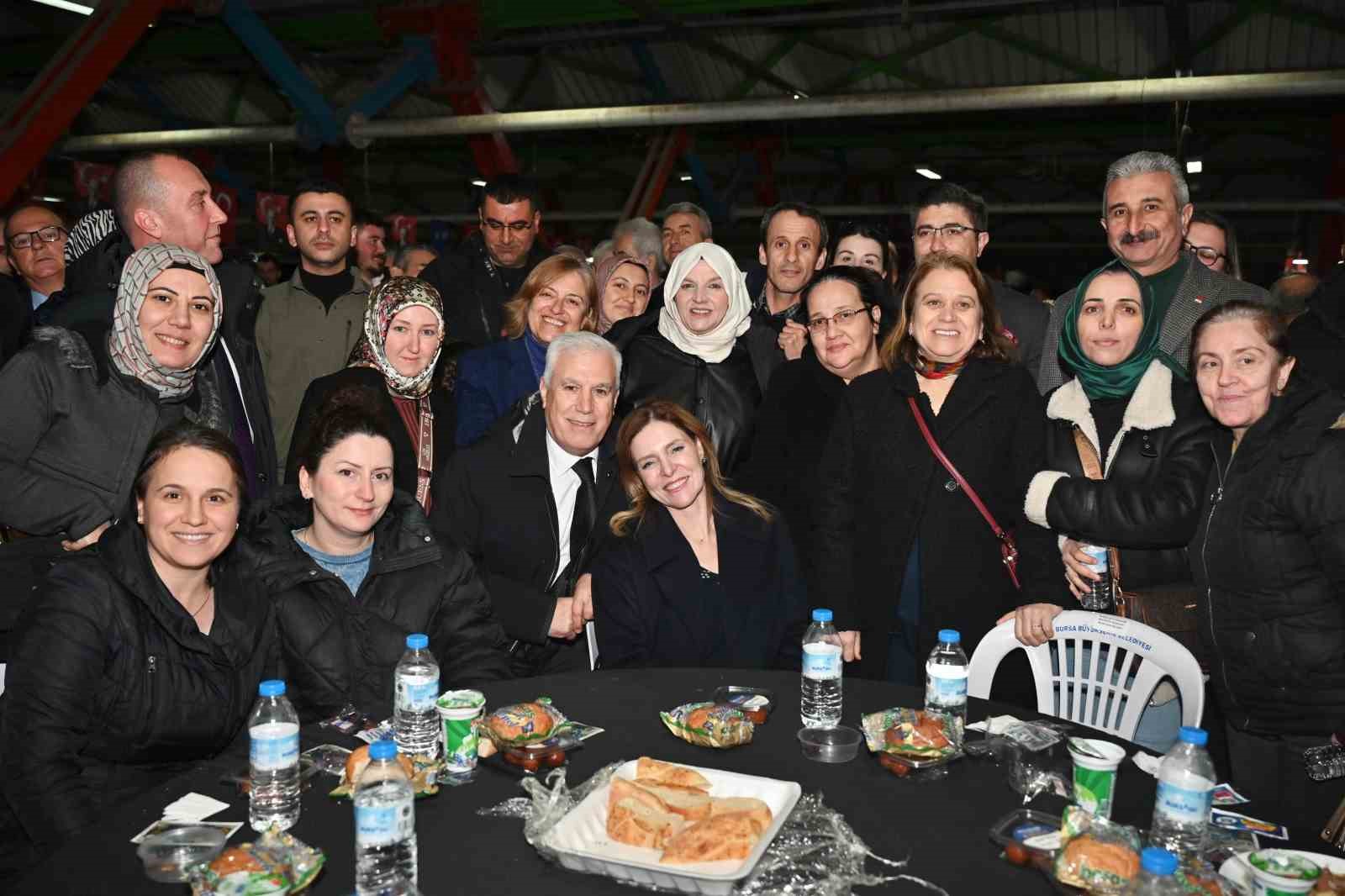 Başkan Bozbey, "Hepimizin ortak arzusu; huzurlu, mutlu bir Bursa"