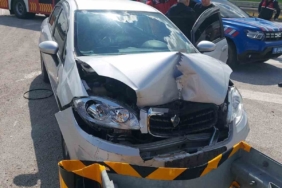 Balıkesir’de kaza: 1 yaralı