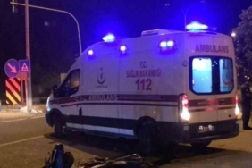 Küçük Sanayi Sitesi’nde yaşanan trafik kazasında 1 kişi yaralandı