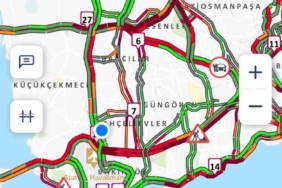 İstanbul’da bayramın 2’nci gününde trafik yoğunluğu yüzde 72’ye ulaştı