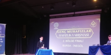 Hafız Muhammed Mustafa Uygur, İnegöl’de Bilecik’i temsil etti