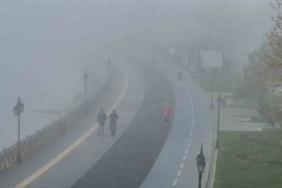 Tekirdağ’da yoğun sis, Marmara Denizi sisle kaplandı