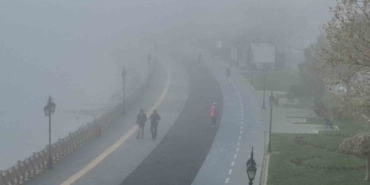 Tekirdağ’da yoğun sis, Marmara Denizi sisle kaplandı