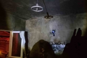 Manyas’ta baca yangını paniğe neden oldu