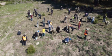 Kazdağları’nda Dünya Ormancılık Günü’nde bin fidan toprakla buluştu