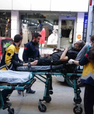 Bilecik’te vücudunda yanıklar oluşan 75 yaşındaki adam hastaneye kaldırıldı