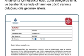 İstanbul Büyükşehir Belediyesi’nde idari izin adaletsizliği