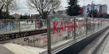 İBB protestocuları milli ve dini değerleri hiçe saydı