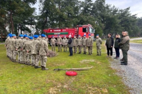 Komandolara orman yangınlarıyla mücadele eğitimi verildi