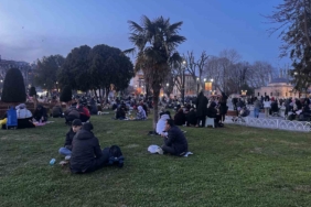 Sultanahmet’te ilk iftar heyecanı