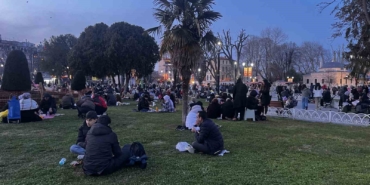 Sultanahmet’te ilk iftar heyecanı