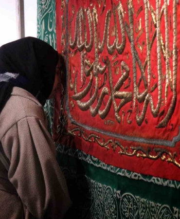 Mukaddes emanetleri görmek isteyenler soluğu bu sergide aldı