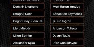 Fenerbahçe’nin Rangers maçı kamp kadrosu belli oldu