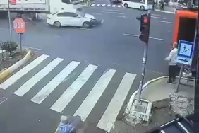 Balıkesir’de zincirleme trafik kazası: 1 yaralı