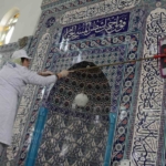 Kartal’da bayram öncesi ibadethanelerde temizlik çalışması başlatıldı