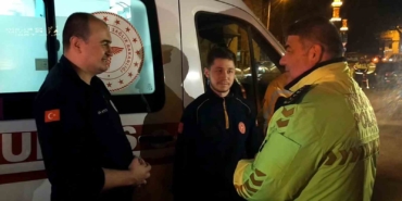 Edirne İl Emniyet Müdürü Karaburun’dan sağlık çalışanlarına 14 Mart sürprizi