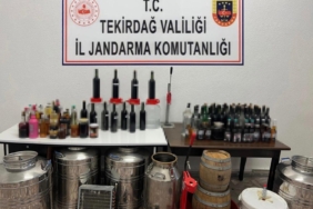 Marmaraereğlisi’nde kaçak içki operasyonu