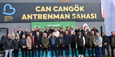 Balıkesirspor’un efsane ismi Can Cangök’ün adı antrenman sahasında yaşayacak