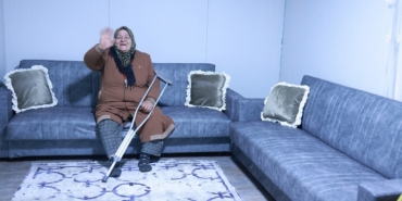 Ayşe Teyze’nin hem evi hem gönlü ısındı
