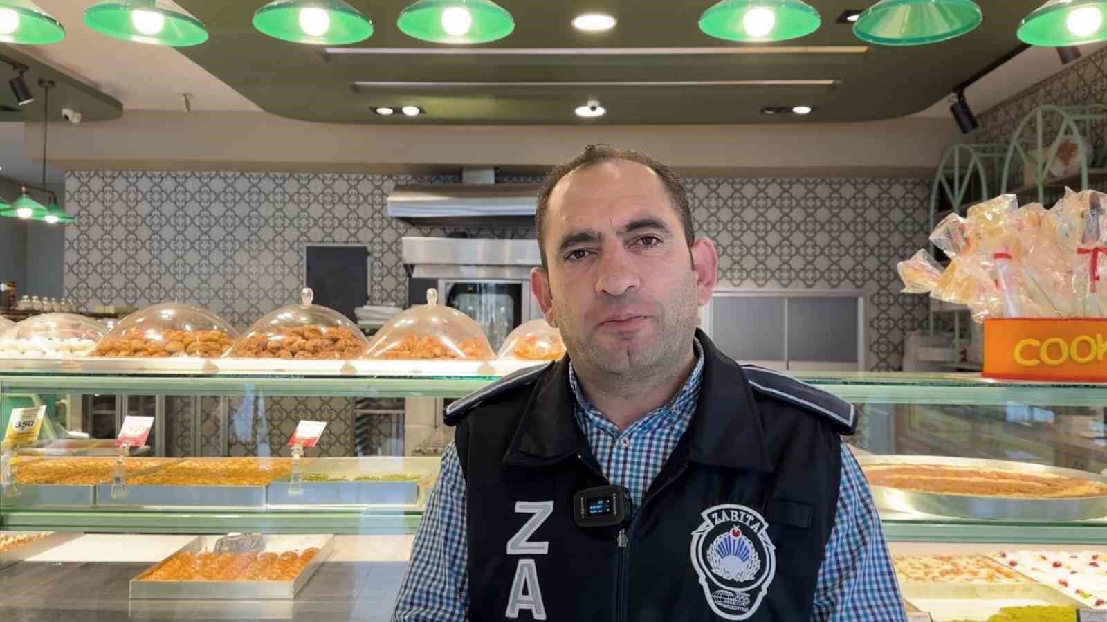 Esenyurt’ta zabıtadan bayram öncesi tatlıcı denetimi
