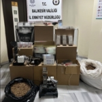 Susurluk’ta kaçak tütün operasyonu: 6 şüpheli hakkında işlem başlatıldı