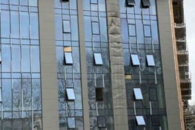 Sarıyer’de 35 yıldır inşaatı devam eden rezidansta yangın