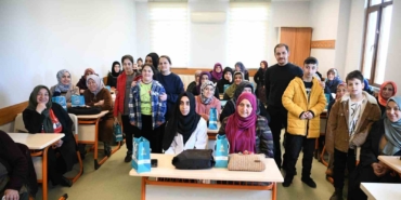 Özel bireylerden en özel 8 Mart hediyesi