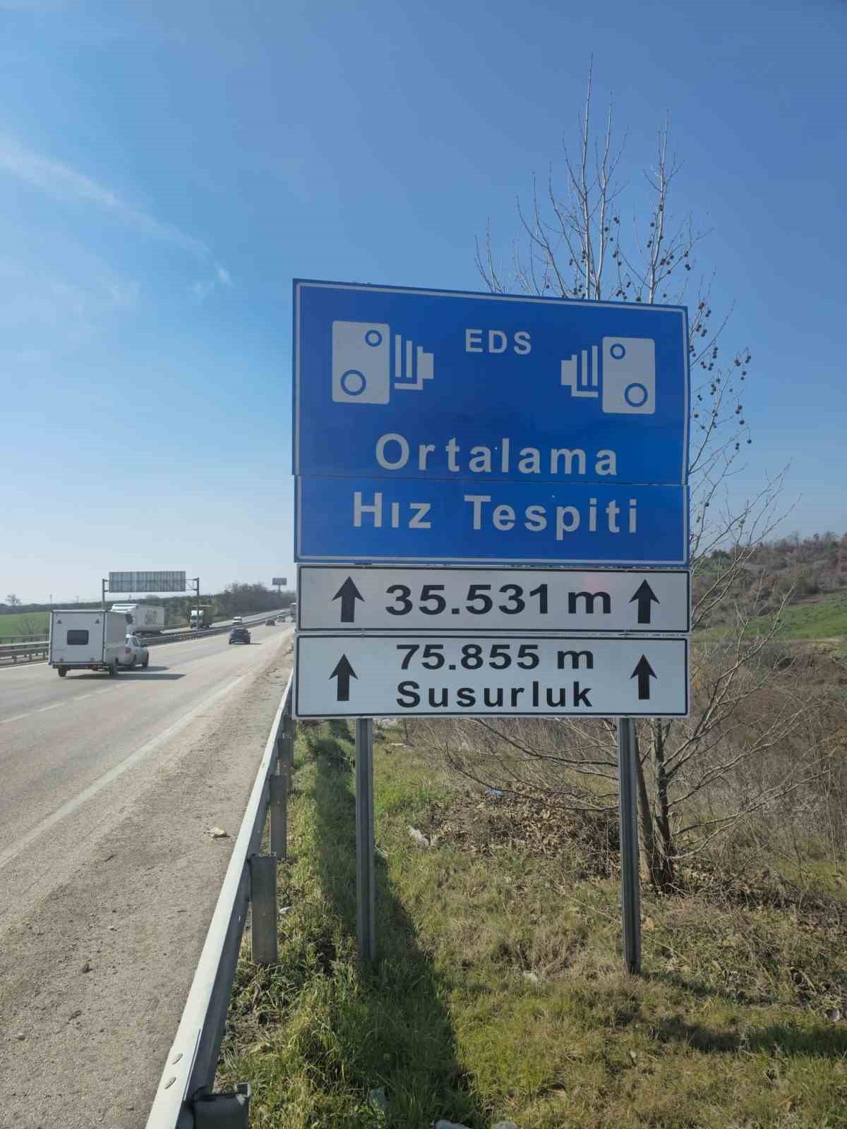 Ortalama hız tespit sistemi genişletildi