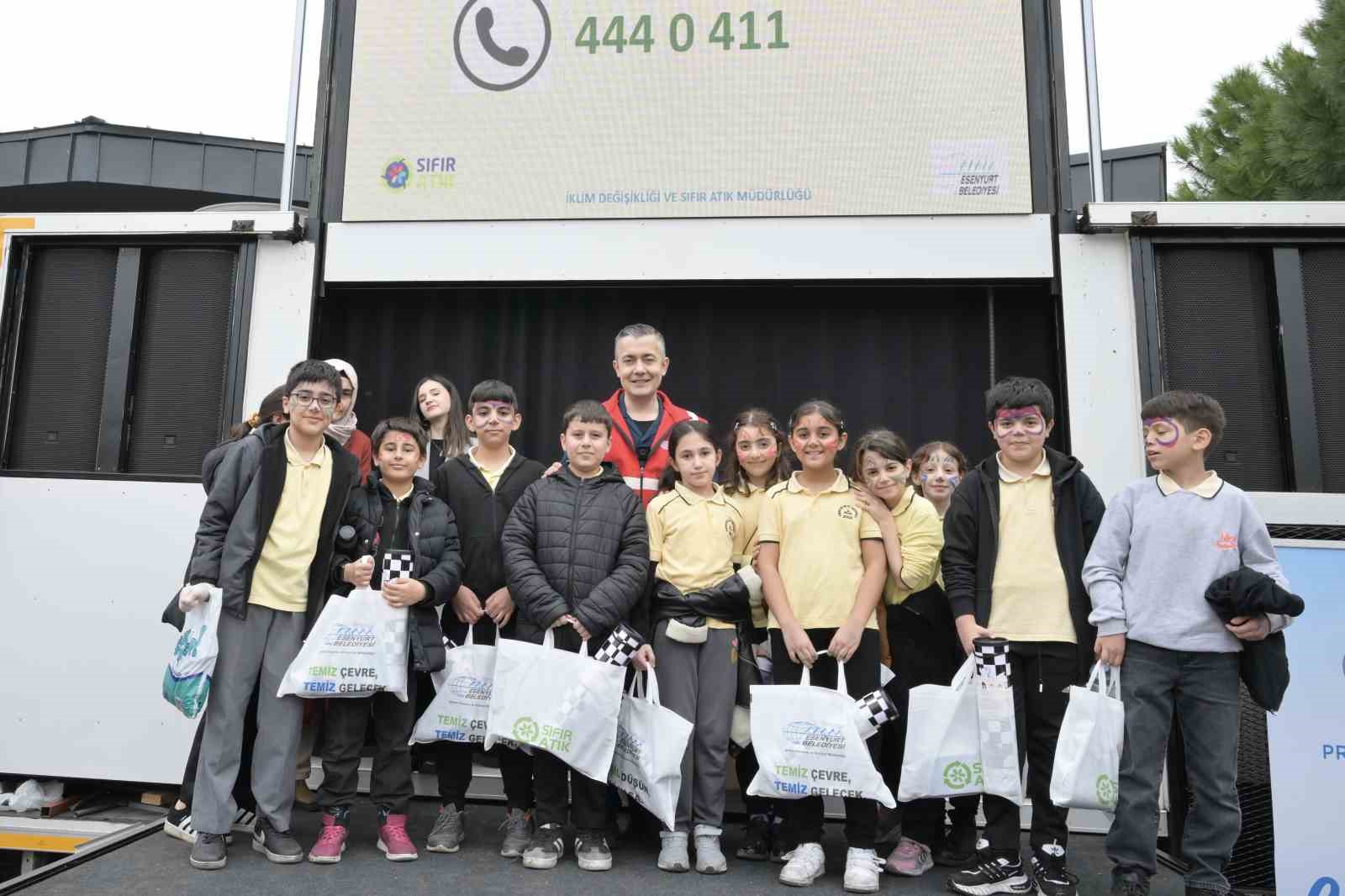 Esenyurtlu öğrencilere çevre bilinci aşılandı