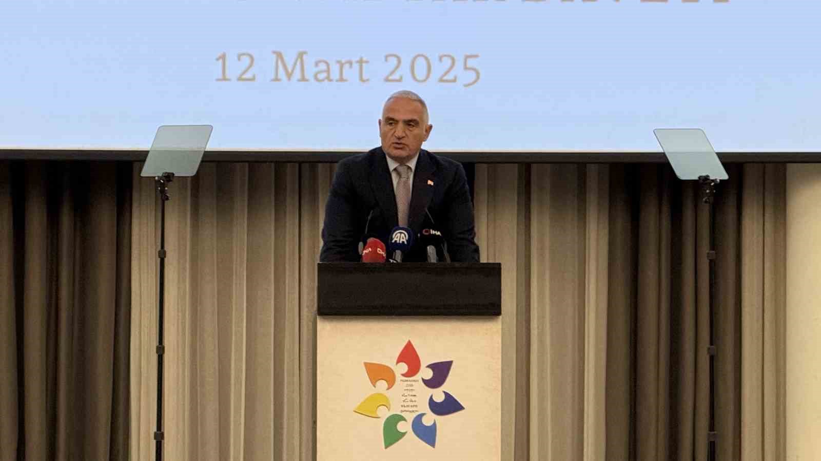 Kültür ve Turizm Bakanı Ersoy: "Yarınları kan ve gözyaşına boğmak isteyenlere geçit vermeyeceğiz"