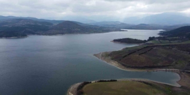 250 bin dekar alanı sulayan Bayramiç Barajı’nda su seviyesi yüzde 70’e ulaştı