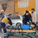 Bilecik’te motosikletin devrilmesi sonucu 2 kişi yaralandı