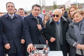 Söğüt’te 8 sınıflık anaokulu için temel atma töreni gerçekleştirildi