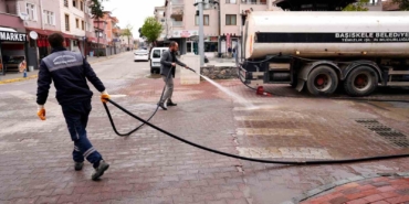 Başiskele’de bayram temizliği başladı