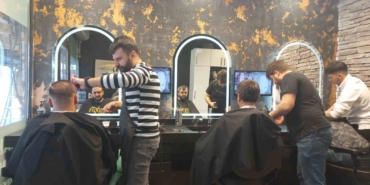 Edirne’de berberlerde bayram yoğunluğu