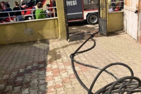 Ayvalık’ta ev yangını