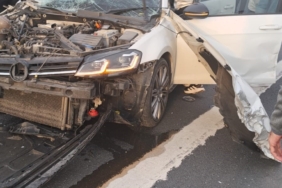 TEM Otoyolu’nda feci kaza: 2 yaralı