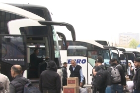 Büyük İstanbul Otogarı’nda bayram hareketliliği