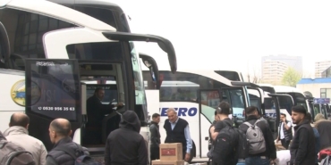 Büyük İstanbul Otogarı’nda bayram hareketliliği