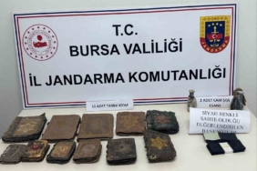 Bursa’da tarihi eser operasyonu