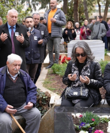 Merhum Hüseyin Güler vefatının birinci yılında mezarı başında anıldı